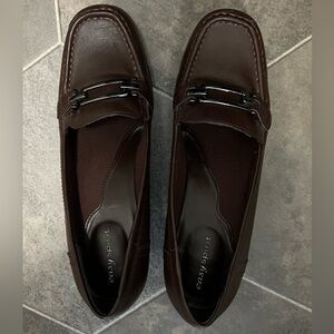 Easy Spirit Dark Brown Loafers